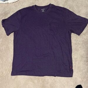 Size XL IZOD purple tee shirt